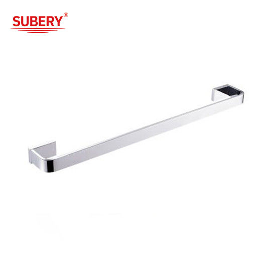 Đồng đơn khăn bar phòng tắm chất lượng cao màu chrome OEM nobel đồng gắn mảnh nền đồng