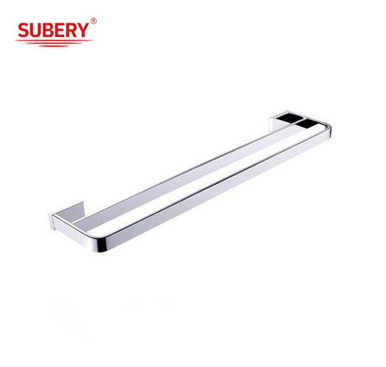 Chrome bề mặt Ares Idealex OEM/ODM Double Towel Bars cho phụ kiện phòng tắm trong đồng