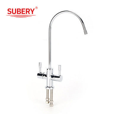 Nhà bếp vòi nước uống vòi nước không gỉ 304 đánh ghẹo hai tay cầm vòi cho nhà bếp máy lọc nước
