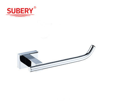 Phụ kiện phòng tắm SUS304 Máy cầm khăn tắm Thùng khăn tắm Kính Bạc sơn bề mặt tường