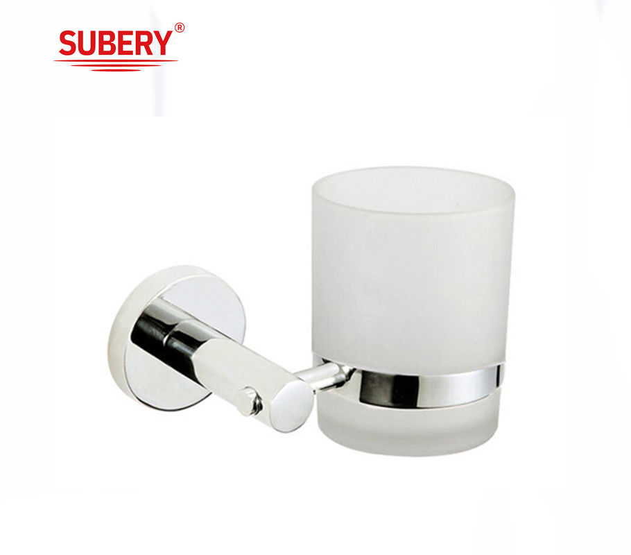 Wall Tumbler Holder phòng tắm Single Glass Toothbrush Holder cho bộ phụ kiện phòng tắm