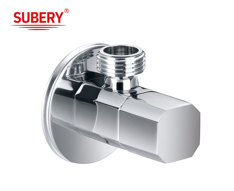 Zinc hợp kim Quảng trường phòng tắm giá rẻ góc van bếp 1/2 inch chống ăn mòn dừng kiểm tra lõi