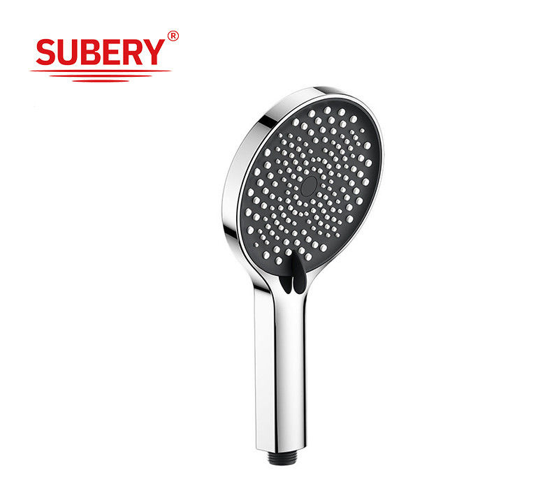 ABS nhựa 3 chức năng vòi tay vòi rửa tay cột tắm chrome phòng tắm mới vòi silicon lỏng tròn dễ dàng sạch OEM