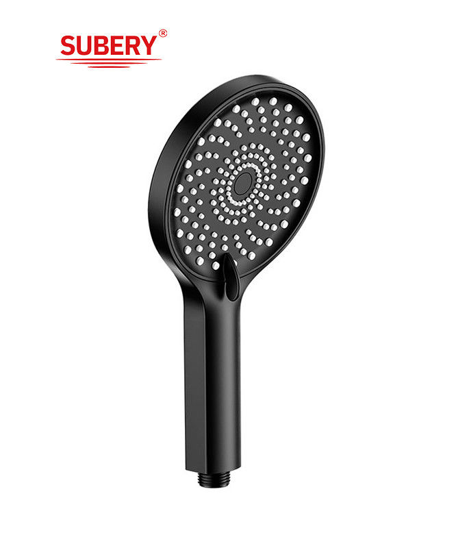 ABS 3 chức năng tắm tay tắm tay cho vòi tắm cột màu đen phòng tắm mới vòi silicon lỏng vòng dễ dàng sạch OEM